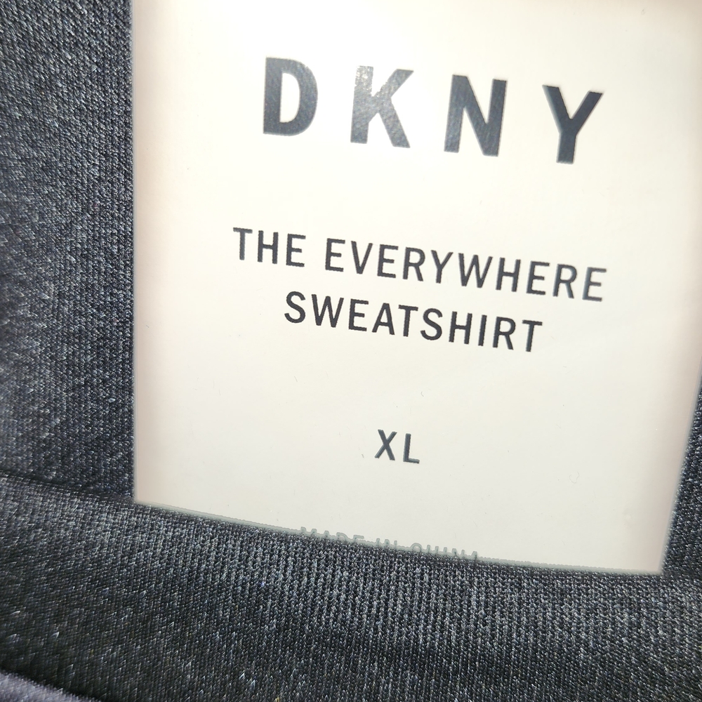 DKNY Women's Black Blazer with Red and Blue Accents - Picture 2 of 2